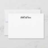 サントリーニギリシャヴィンテージ水彩画 カード (裏面)