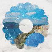 サントリーニギリシャ国外結婚したの目的地 ワイングラスタグ (正面)