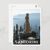 サントリーニギリシャ女神カフェ ポストカード (正面/裏面)