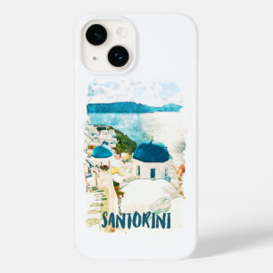 サントリーニギリシャ旅行水の色 Case-Mate iPhone 14ケース