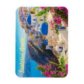 サントリーニギリシャ様式 マグネット (縦)