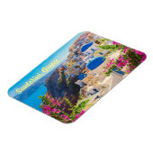 サントリーニギリシャ様式 マグネット (左側)