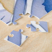 サントリーニギリシャ記念ウォーターカラーパズル ジグソーパズル (側面)