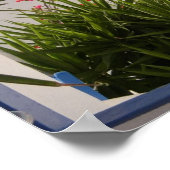 サントリーニギリシャ諸島 ポスター (角)