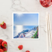 サントリーニギリシャ スタンダードカクテルナプキン (インサイチュ)