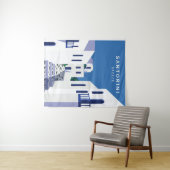 サントリーニギリシャ タペストリー (インサイチュ(横))