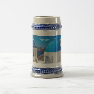 サントリーニギリシャ ビールジョッキ