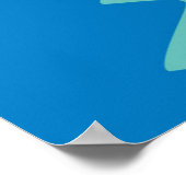 サントリーニギリシャ ポスター (角)