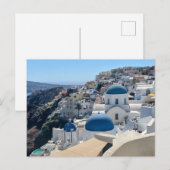 サントリーニギリシャ ポストカード (正面/裏面)