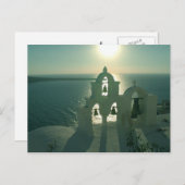 サントリーニギリシャ ポストカード (正面/裏面)