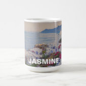 サントリーニギリシャ マグカップ 名入れ (中央)