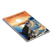 サントリーニギリシャ#1旅行ジャーナル ノートブック (右側)