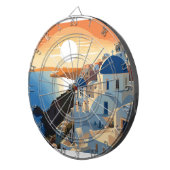 サントリーニギリシャ#1 ダーツボード (正面右)