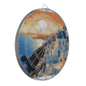 サントリーニギリシャ#1 ダーツボード (正面左)