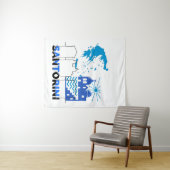 サントリーニギリシャ.b タペストリー (インサイチュ(横))