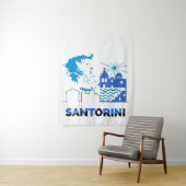 サントリーニギリシャ.b タペストリー (インサイチュ)