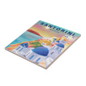 サントリーニギリシャEurope Art Destination Travel タイル (側面)