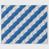 サントリーニクロスの午後の太陽 ラッピングペーパー (フラット)