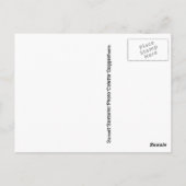 サントリーニサンセットギリシャ ポストカード (裏面)