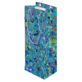 サントリーニシーグラスワイン抱き枕 ワインギフトバッグ (裏面アングル)