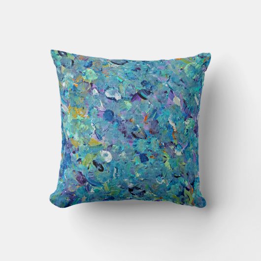 サントリーニシーグラス装飾用クッション クッション (正面)