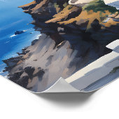 サントリーニバイザシーポスター ポスター (角)