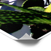 サントリーニパティオのシーン ポスター (角)