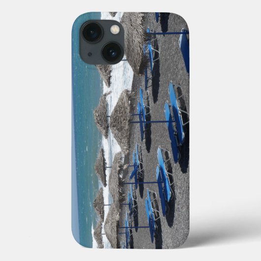 サントリーニビーチ、ギリシャ Case-Mate iPhoneケース (裏面)