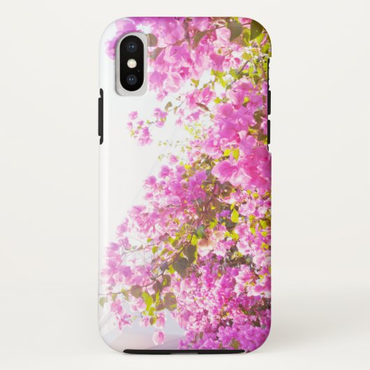サントリーニピンクフラワードリーム#1 #wall #art Case-Mate iPhoneケース (裏面)