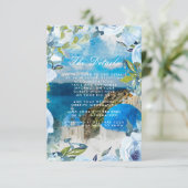 サントリーニブルー結婚フローラ詳細情報 エンクロージャーカード (スタンド正面)