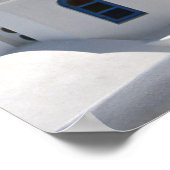 サントリーニポスター紙(マット) ポスター (角)