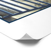 サントリーニポスター(高解像度) ポスター (角)