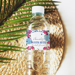 サントリーニミュージカルブーゲンビリアブライダルシャワー ペットボトルラベル