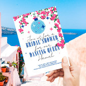 サントリーニミュージカルブーゲンビリアブライダルシャワー 招待状