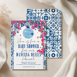 サントリーニミュージカルブーゲンビリア赤ちゃんシャワー 招待状