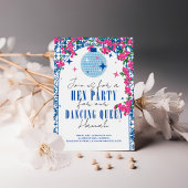 サントリーニミュージカルブーゲンヴィレアヘンパーティー 招待状