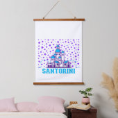 サントリーニメモリ.b 吊り下げ型タペストリー (寝室)