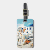 サントリーニラゲッジタグ ラゲッジタグ (正面縦)