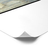 サントリーニ子猫 ポスター (角)