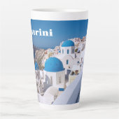 サントリーニ島（ギリシャ） カフェラテマグ (正面)