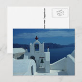 サントリーニ島 ギリシャ ポストカード (正面/裏面)