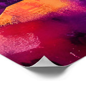 サントリーニ海への道 ポスター (角)