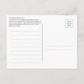 サントリーニ葉書 ポストカード (裏面)