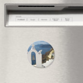 サントリーニ鐘楼インザアフターンスサン マグネット (インサイチュ (食洗機))