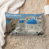 サントリーニ1 ランバークッション (ブランケット)