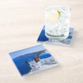 サントリーニ ガラスコースター (アングル)