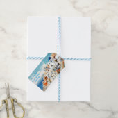 サントリーニ ギフト タグ (より糸つき)