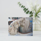 サントリーニ、ギリシャのお土産 – はがき (スタンド正面)