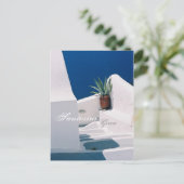 サントリーニ,ギリシャはがき ポストカード (スタンド正面)