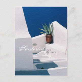 サントリーニ，ギリシャはがき ポストカード